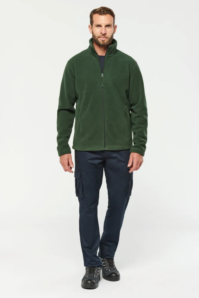 Schwere Workwear Microfleece Jacke
