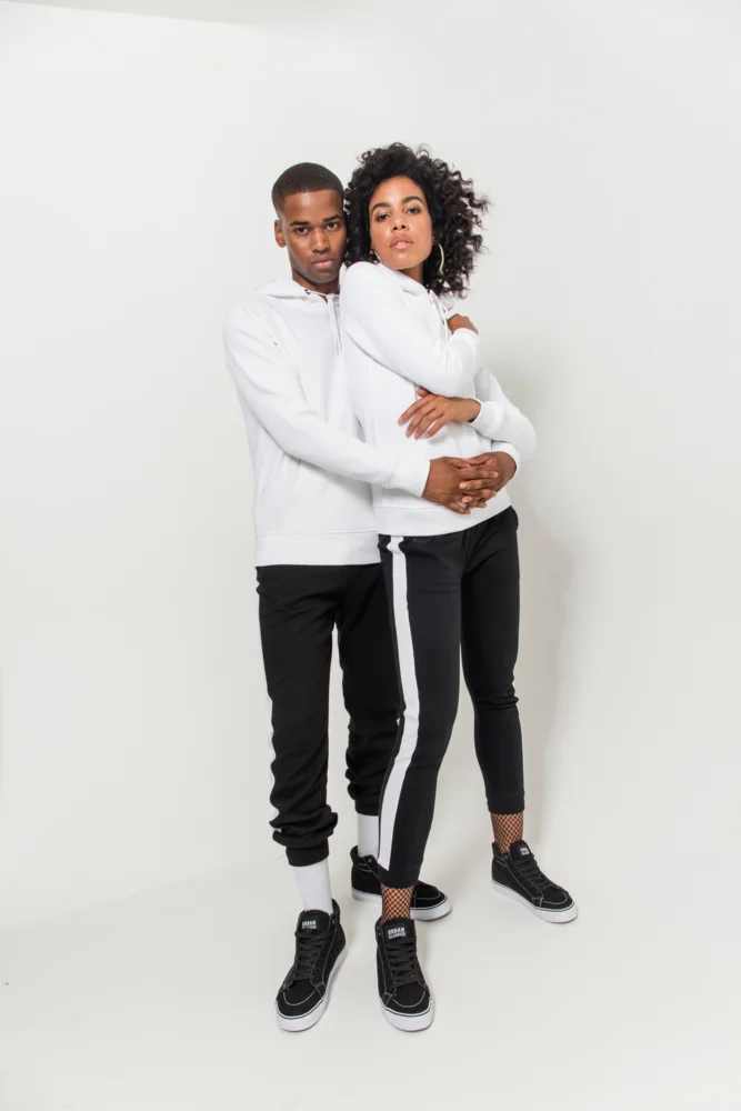 Schwerer Damen Kapuzen Sweater