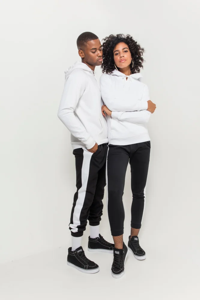 Schwerer Damen Kapuzen Sweater