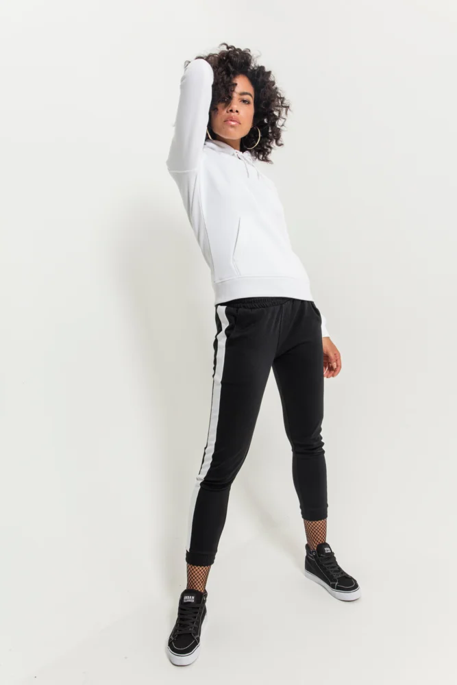 Schwerer Damen Kapuzen Sweater