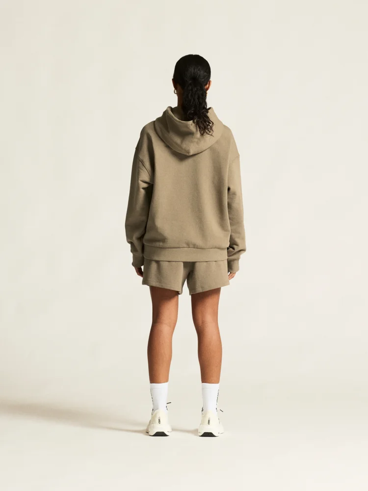 Schwerer Damen Kapuzen Sweater