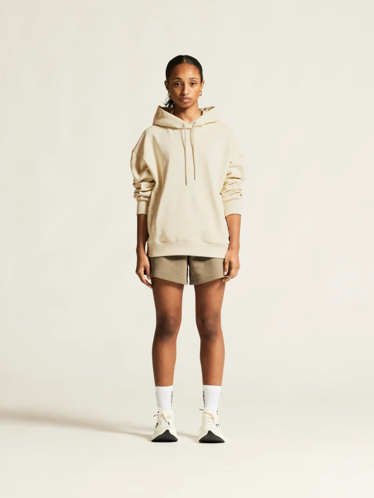Schwerer Damen Kapuzen Sweater