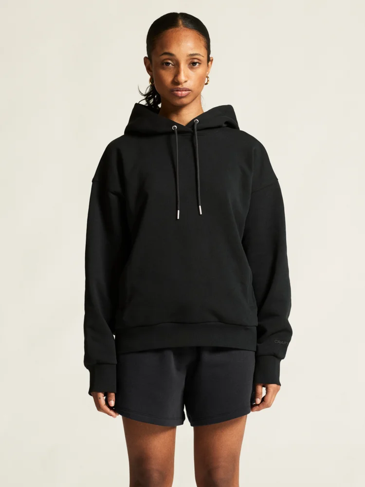 Schwerer Damen Kapuzen Sweater