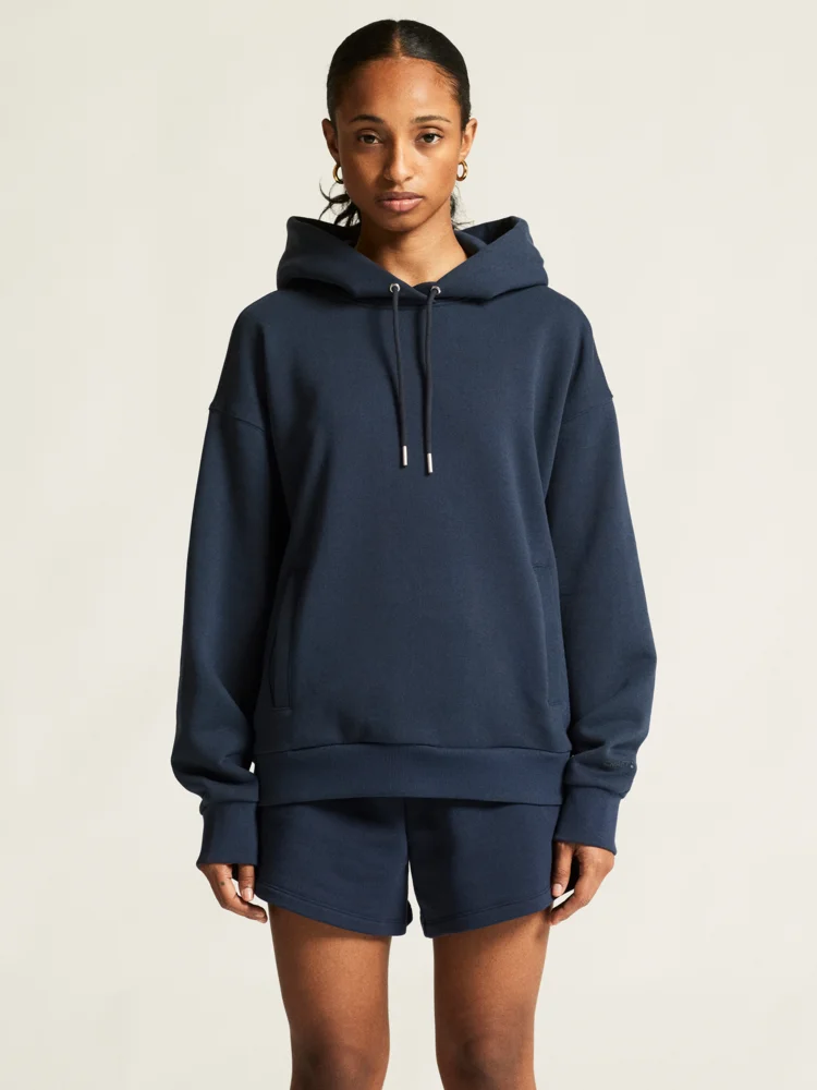 Schwerer Damen Kapuzen Sweater