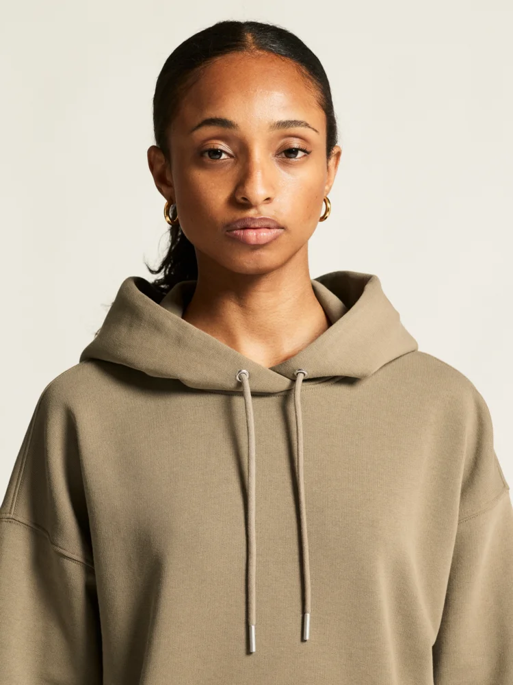 Schwerer Damen Kapuzen Sweater