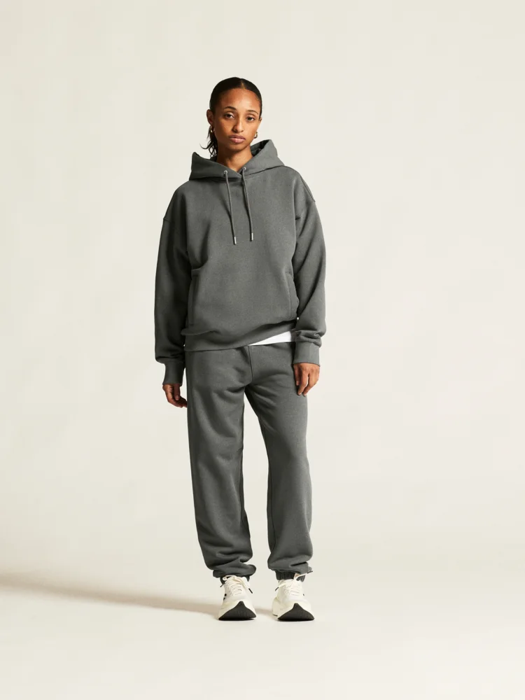 Schwerer Damen Kapuzen Sweater