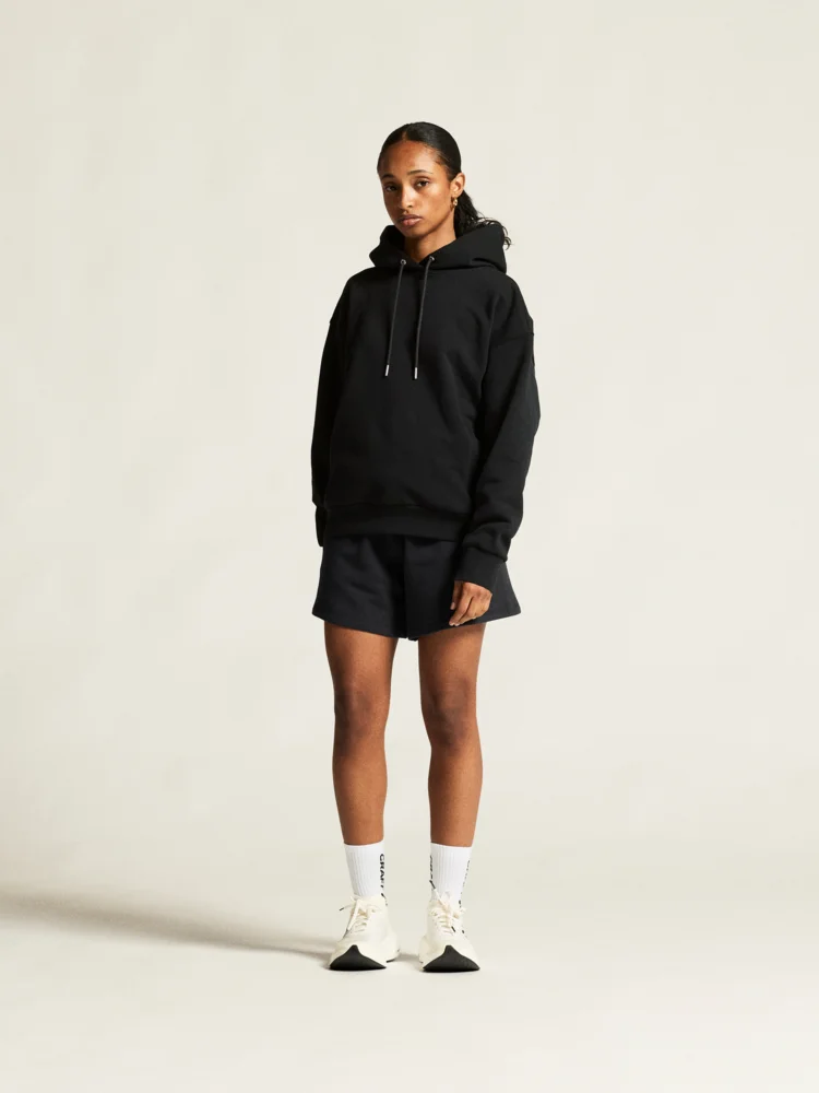 Schwerer Damen Kapuzen Sweater