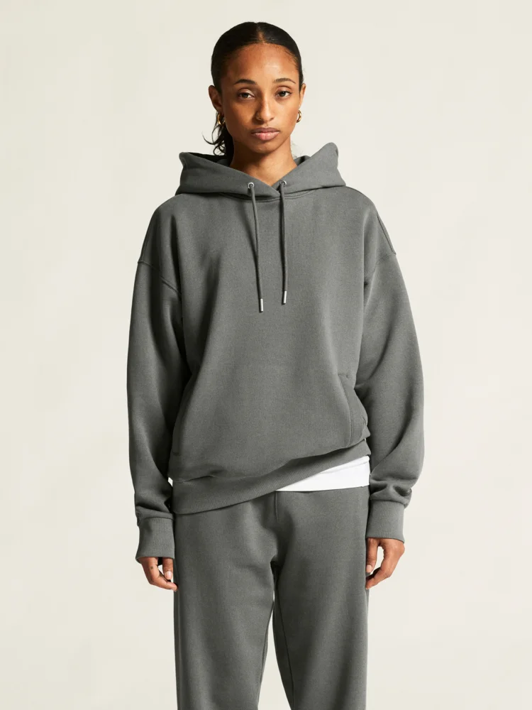 Schwerer Damen Kapuzen Sweater