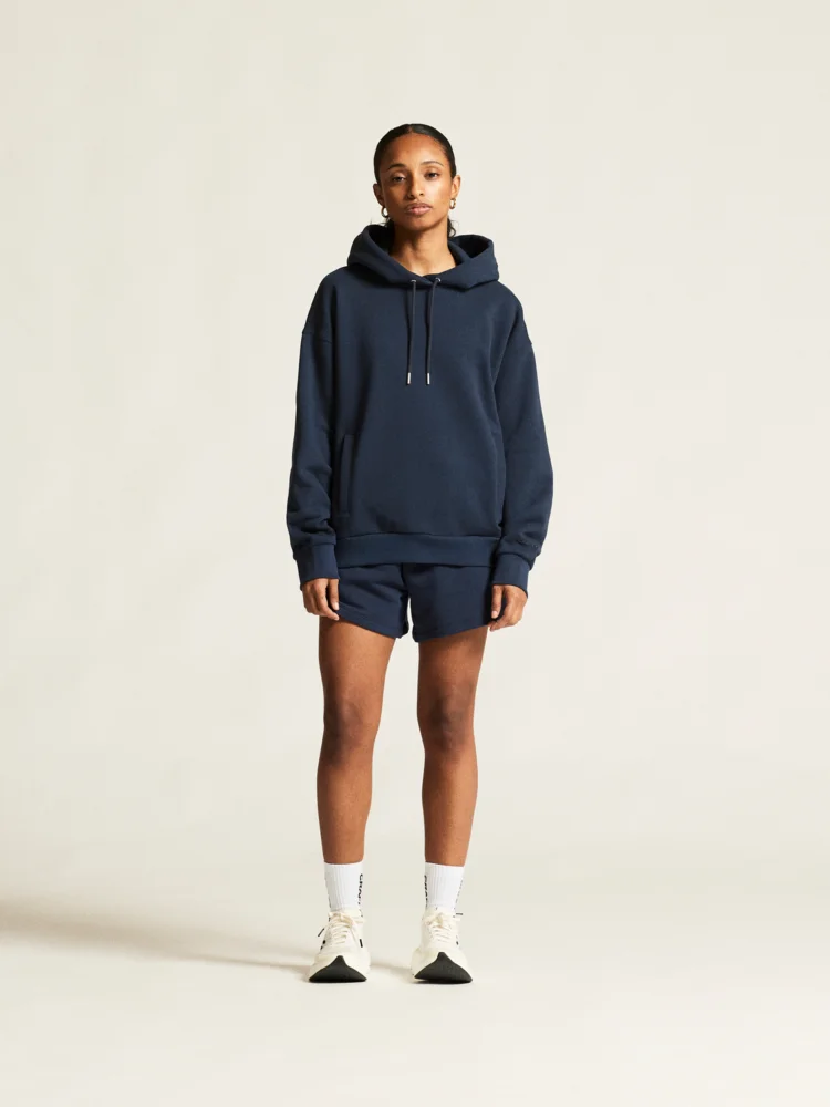 Schwerer Damen Kapuzen Sweater