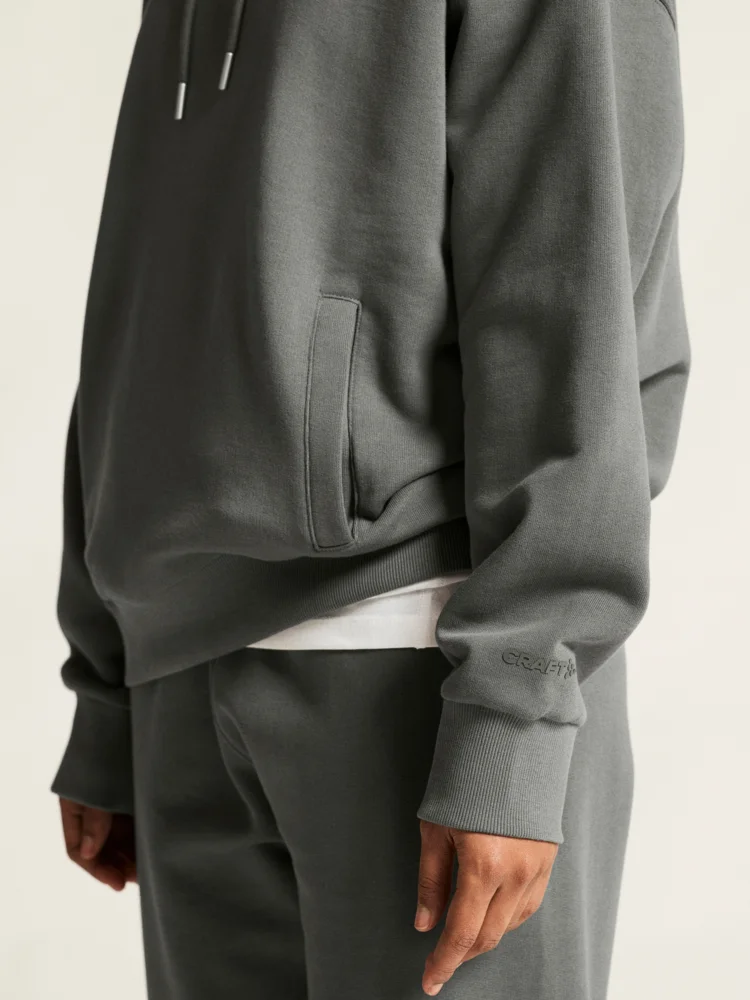 Schwerer Damen Kapuzen Sweater