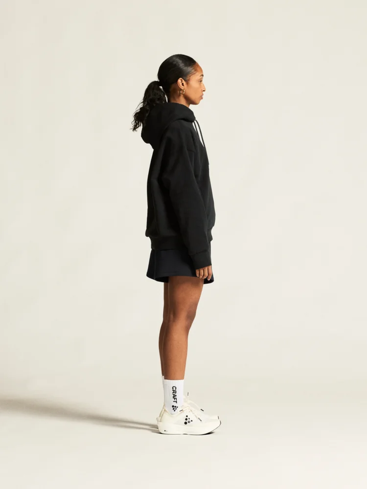 Schwerer Damen Kapuzen Sweater