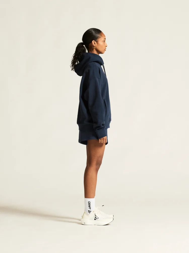 Schwerer Damen Kapuzen Sweater