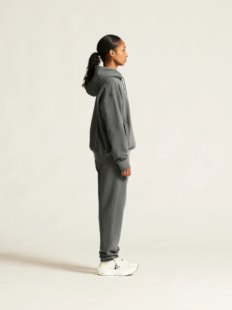 Schwerer Damen Kapuzen Sweater