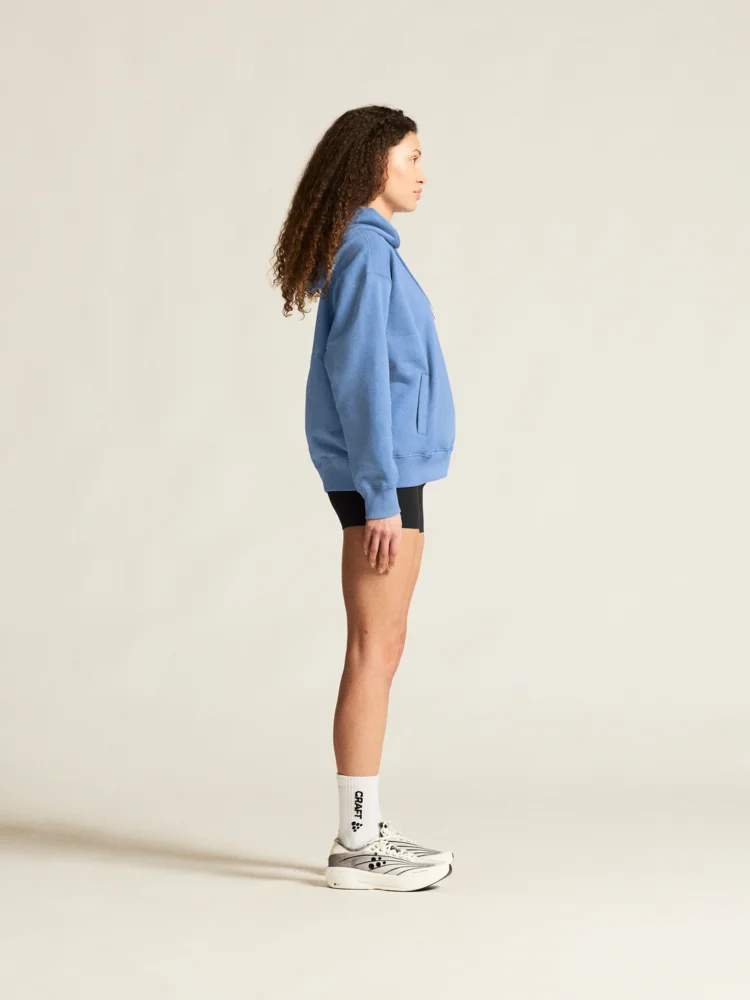 Schwerer Damen Kapuzen Sweater