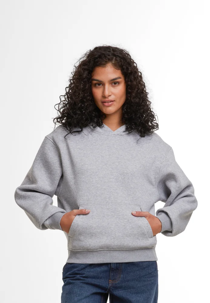 Heavy Ladies' Hooded Sweater "Loose Fit"