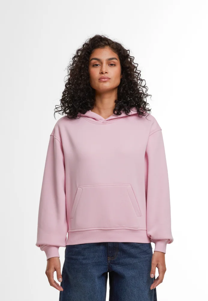 Heavy Ladies' Hooded Sweater "Loose Fit"