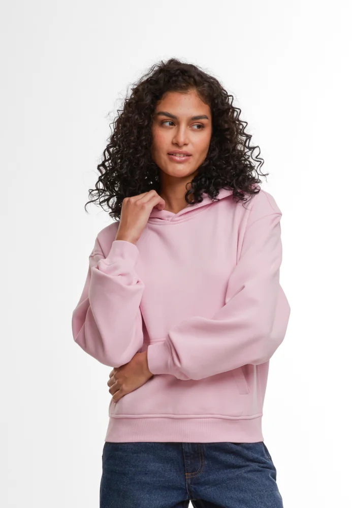 Heavy Ladies' Hooded Sweater "Loose Fit"