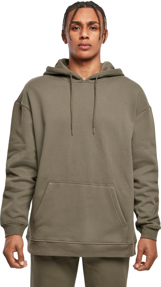 Schwerer Oversize Kapuzen Sweater