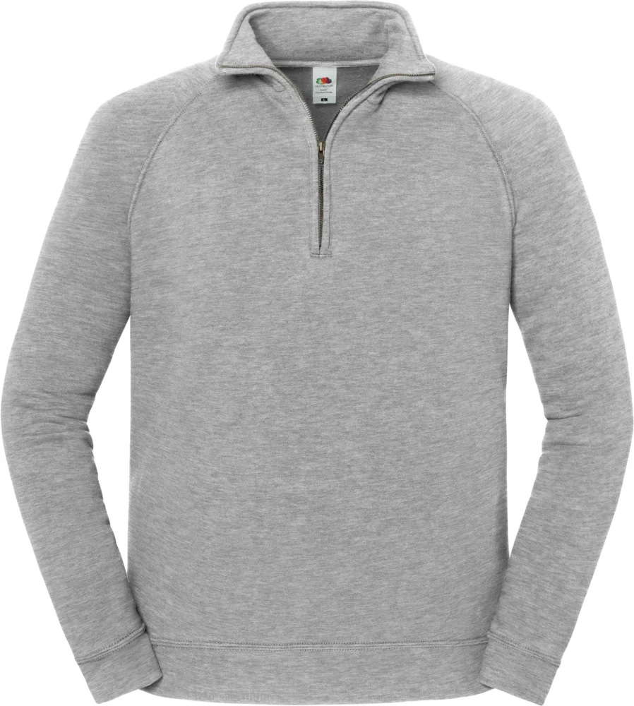 Schwerer Sweater mit 1/4 Zip