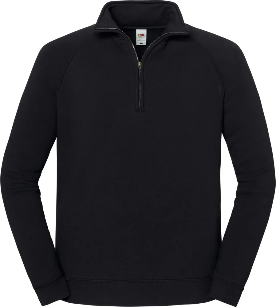 Schwerer Sweater mit 1/4 Zip