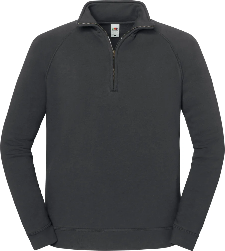 Schwerer Sweater mit 1/4 Zip