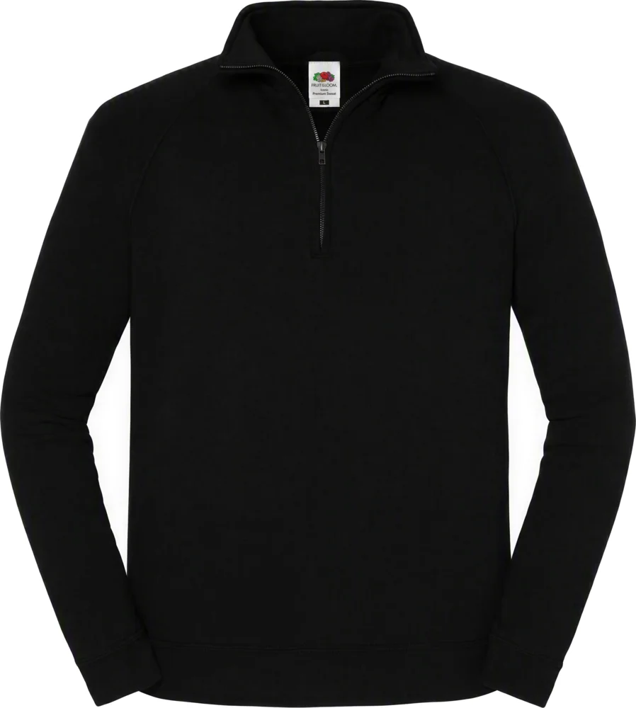 Schwerer Sweater mit 1/4 Zip