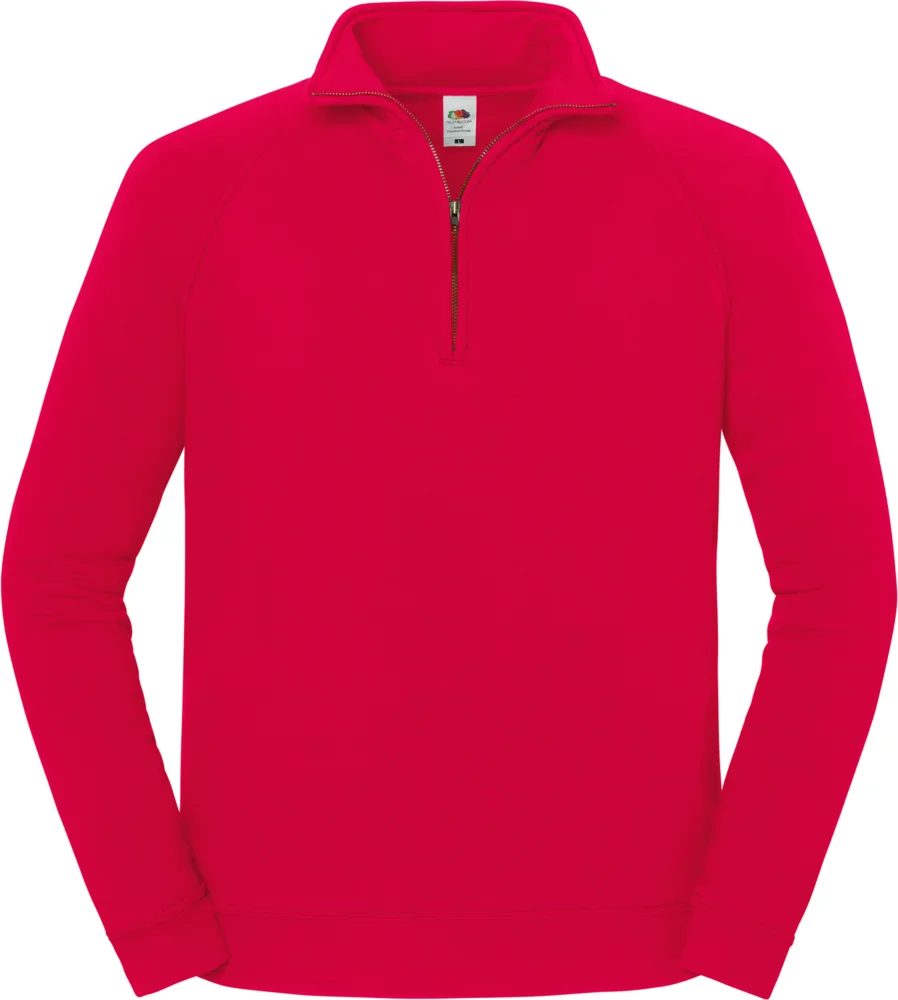Schwerer Sweater mit 1/4 Zip