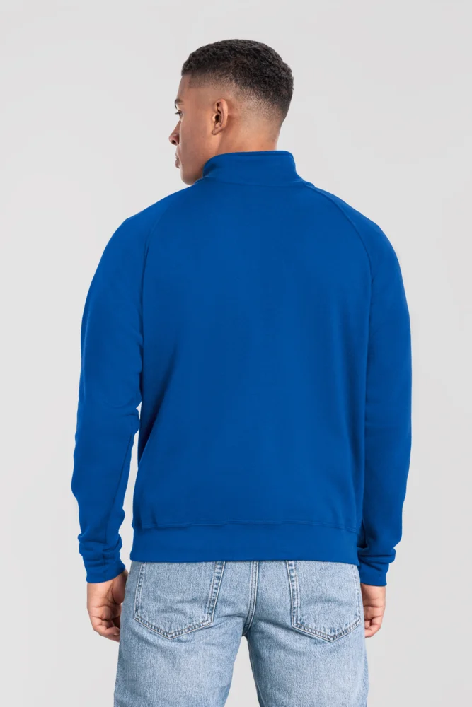 Schwerer Sweater mit 1/4 Zip