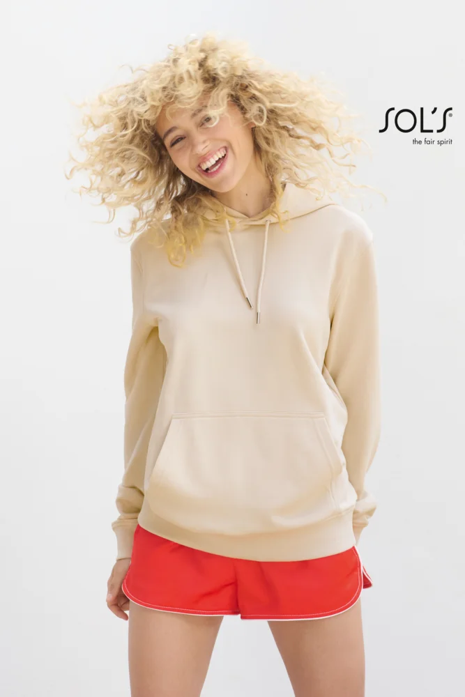 Schwerer Unisex Kapuzen Sweater