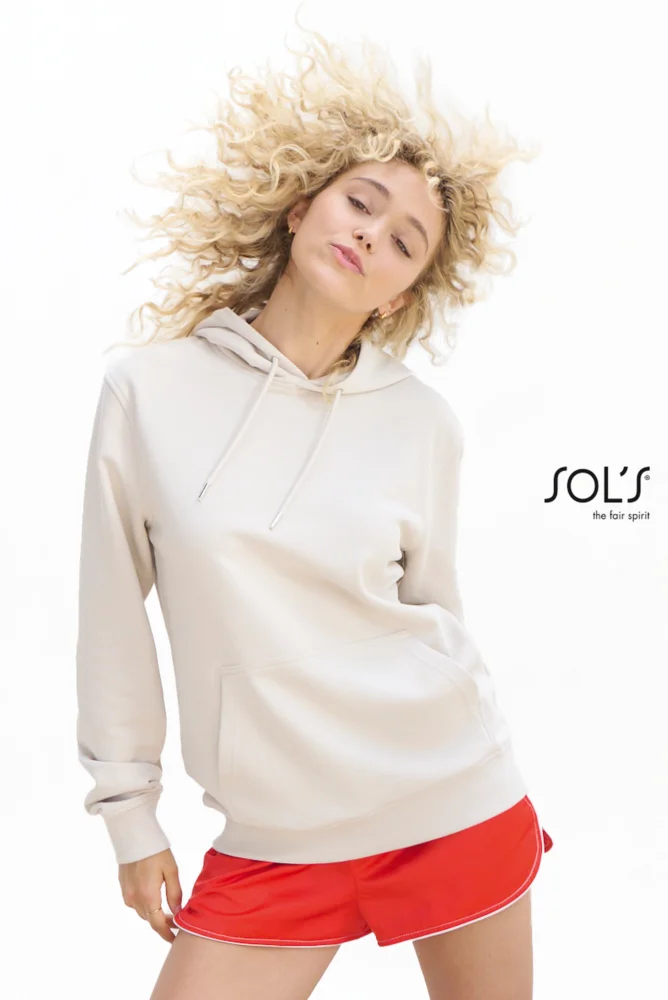 Schwerer Unisex Kapuzen Sweater
