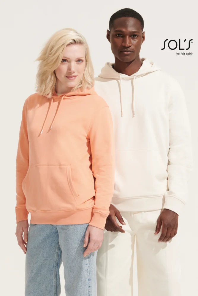 Schwerer Unisex Kapuzen Sweater