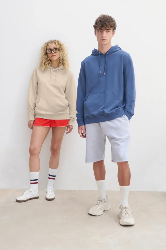 Schwerer Unisex Kapuzen Sweater