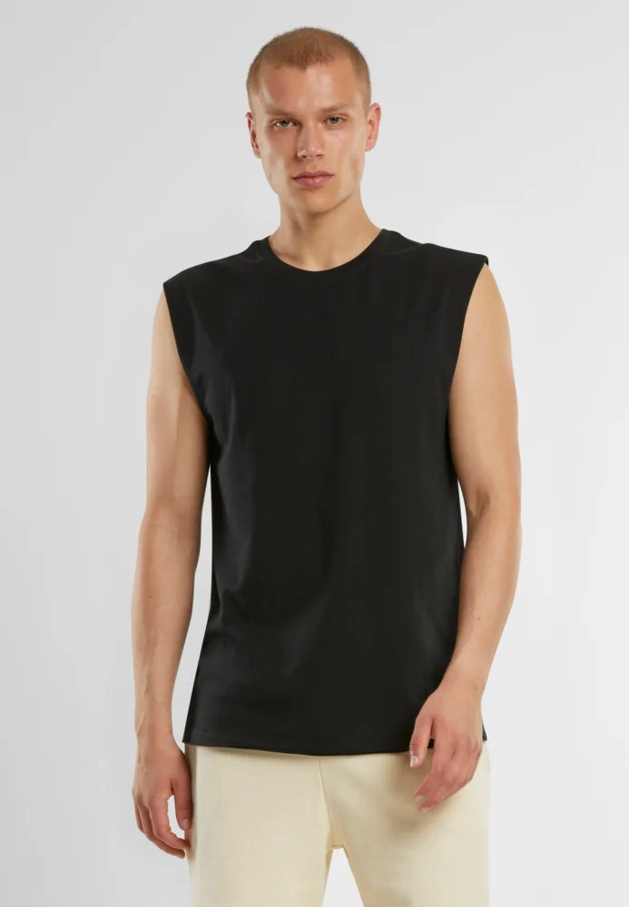 Schweres ärmelloses T-Shirt