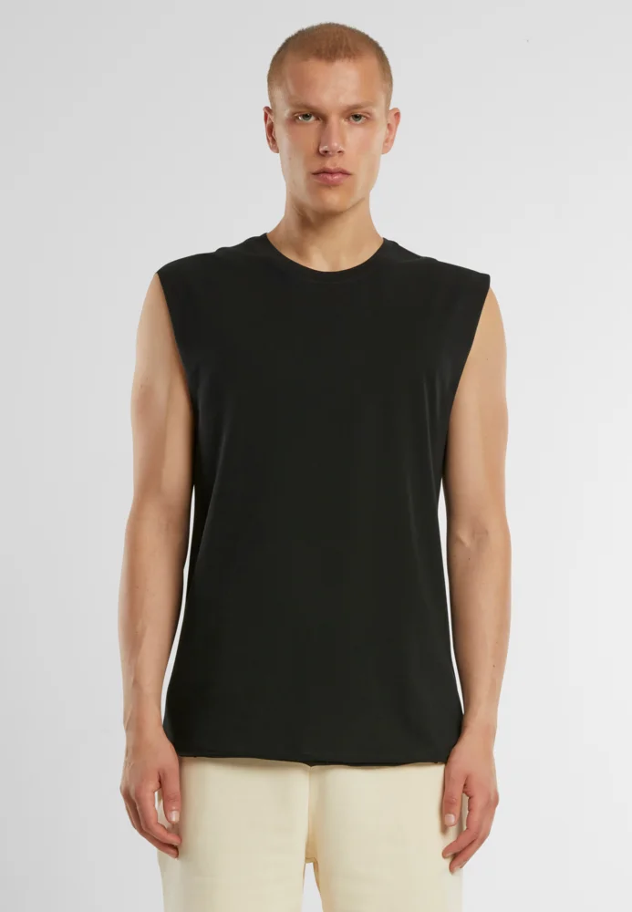 Schweres ärmelloses T-Shirt