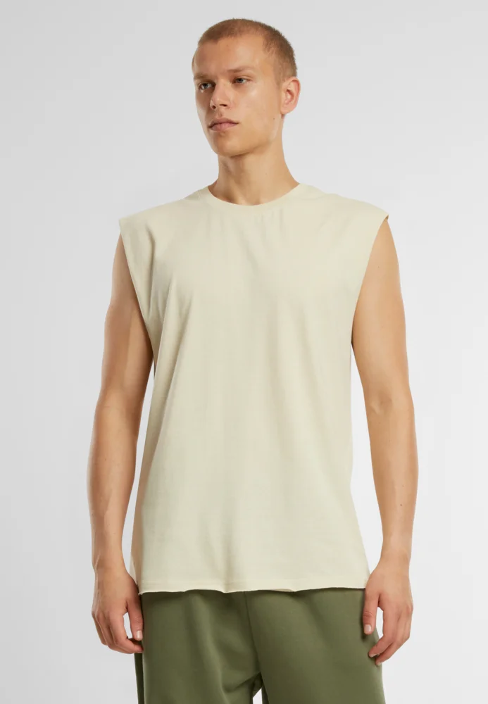 Schweres ärmelloses T-Shirt