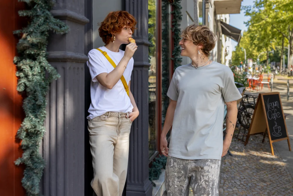 Schweres Bio T-Shirt