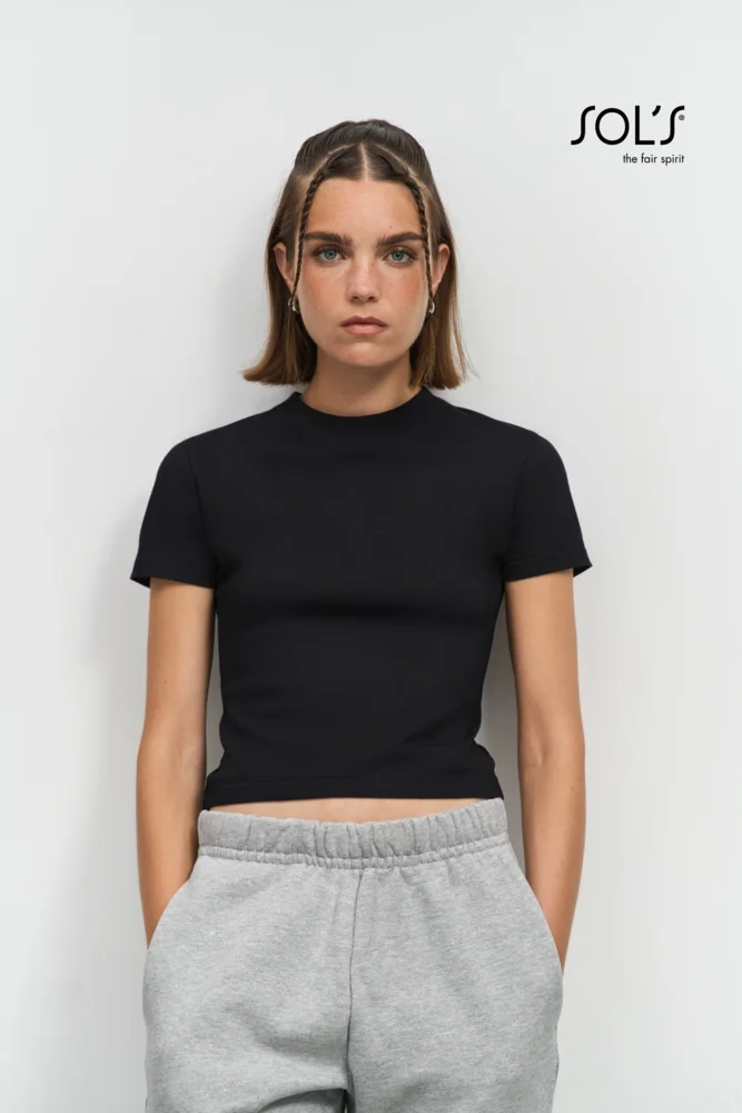 Schweres Damen Crop Top