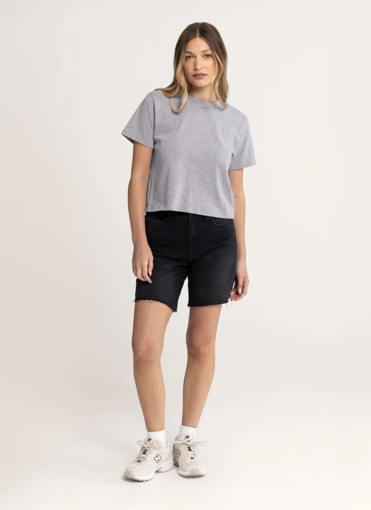 Schweres Damen Crop Top