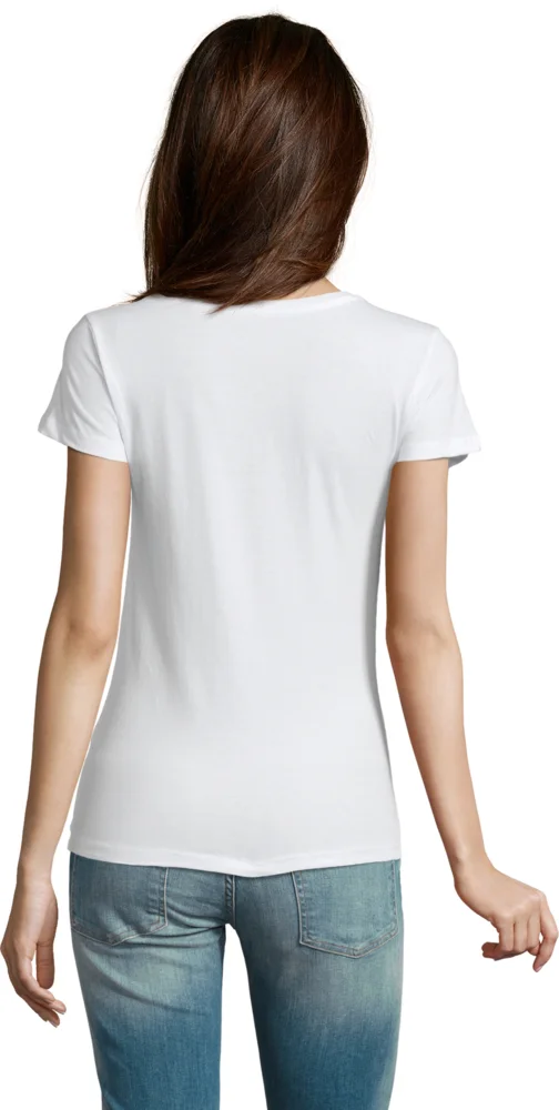 Heavy Ladies' Digital Print Org. T-Shirt 10 Pack
