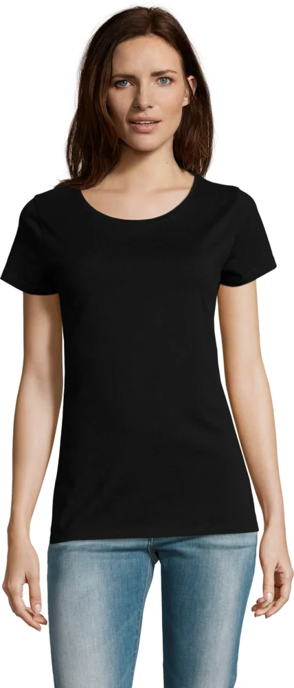 Heavy Ladies' Digital Print Org. T-Shirt 10 Pack