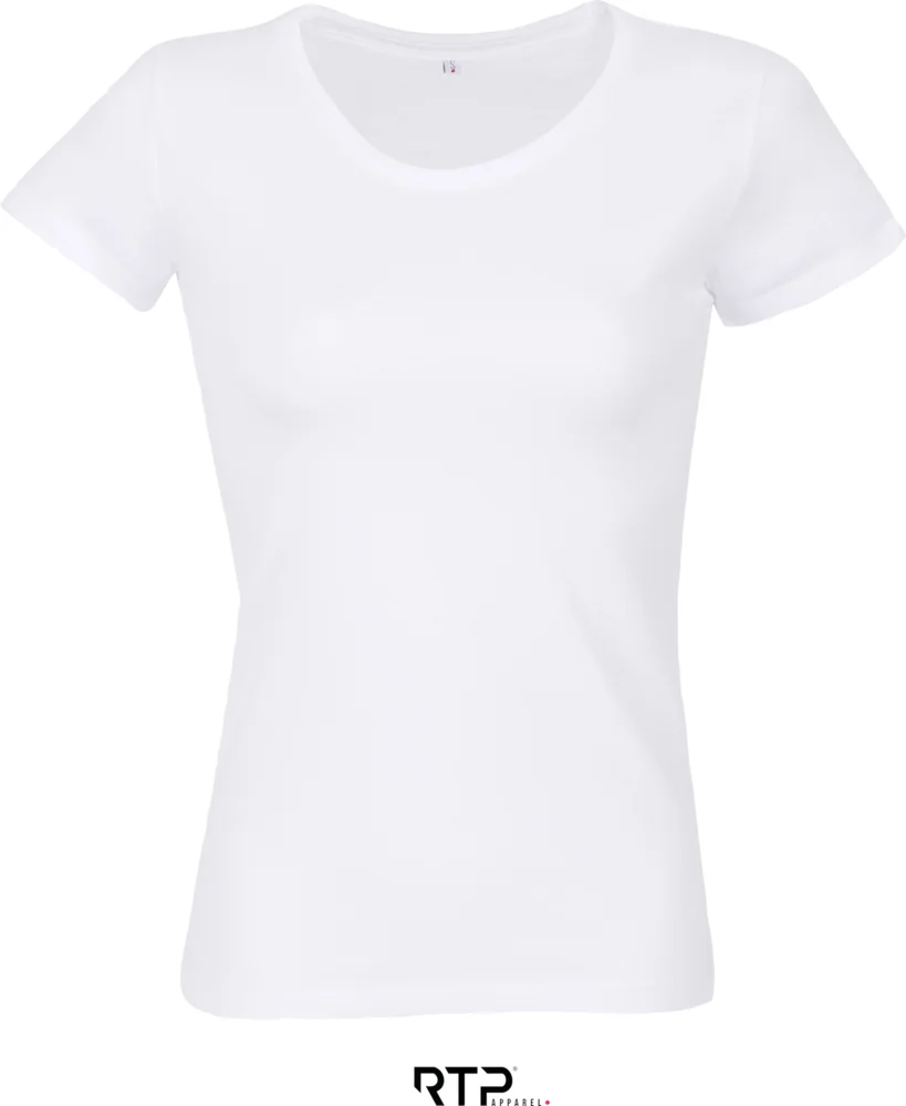 Heavy Ladies' Digital Print Org. T-Shirt 10 Pack