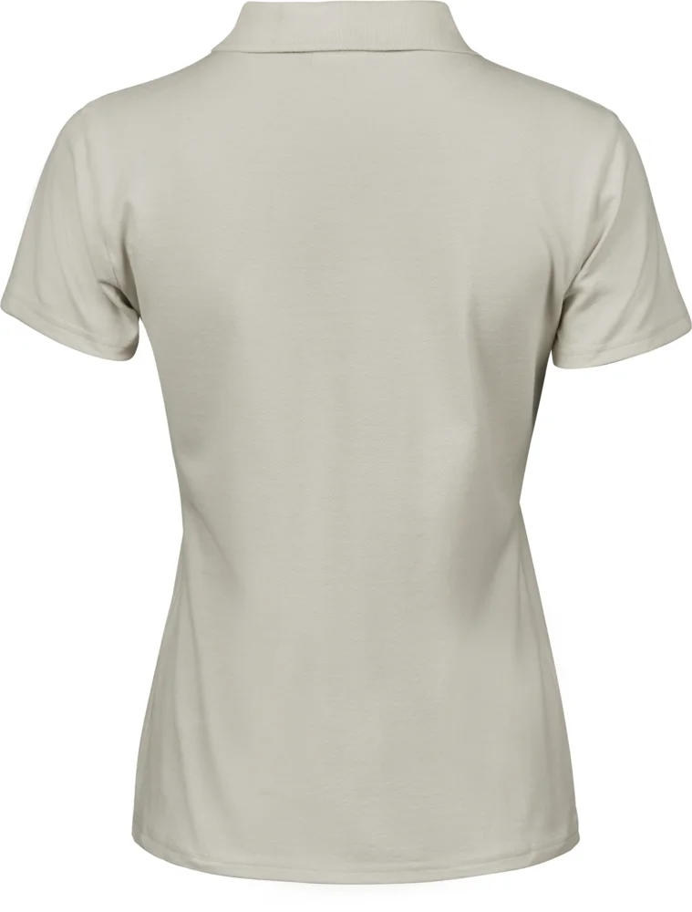 Schweres Damen Luxus Stretch Piqué Polo