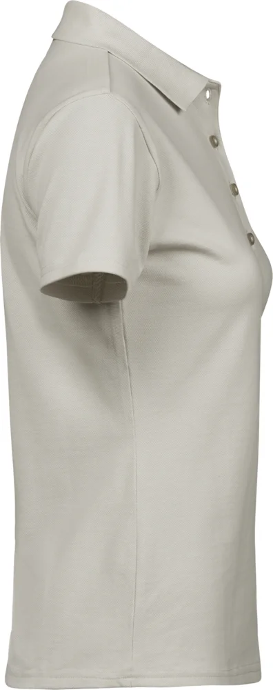 Schweres Damen Luxus Stretch Piqué Polo