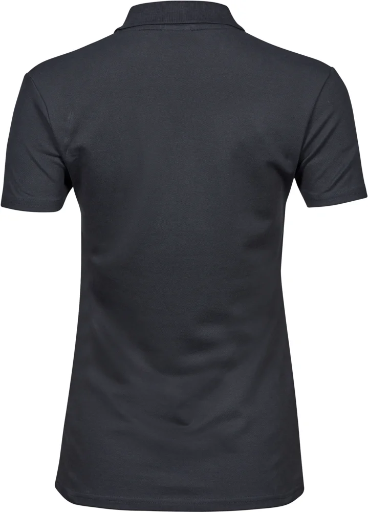 Schweres Damen Luxus Stretch Piqué Polo