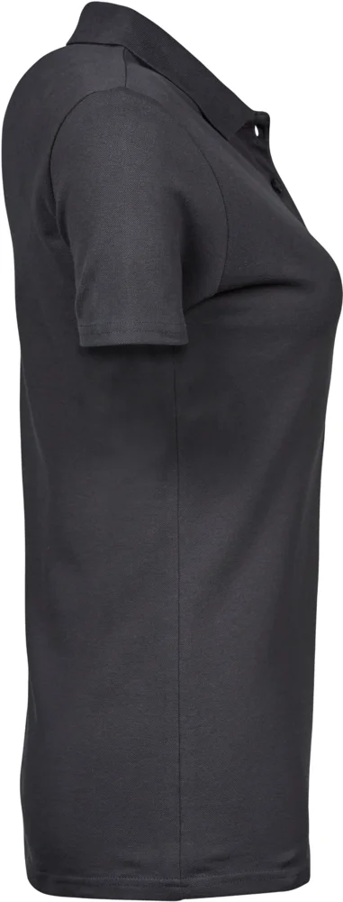 Schweres Damen Luxus Stretch Piqué Polo