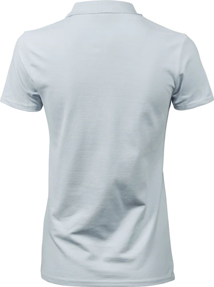 Schweres Damen Luxus Stretch Piqué Polo
