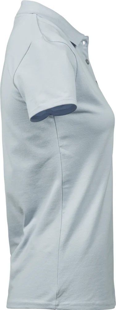 Schweres Damen Luxus Stretch Piqué Polo
