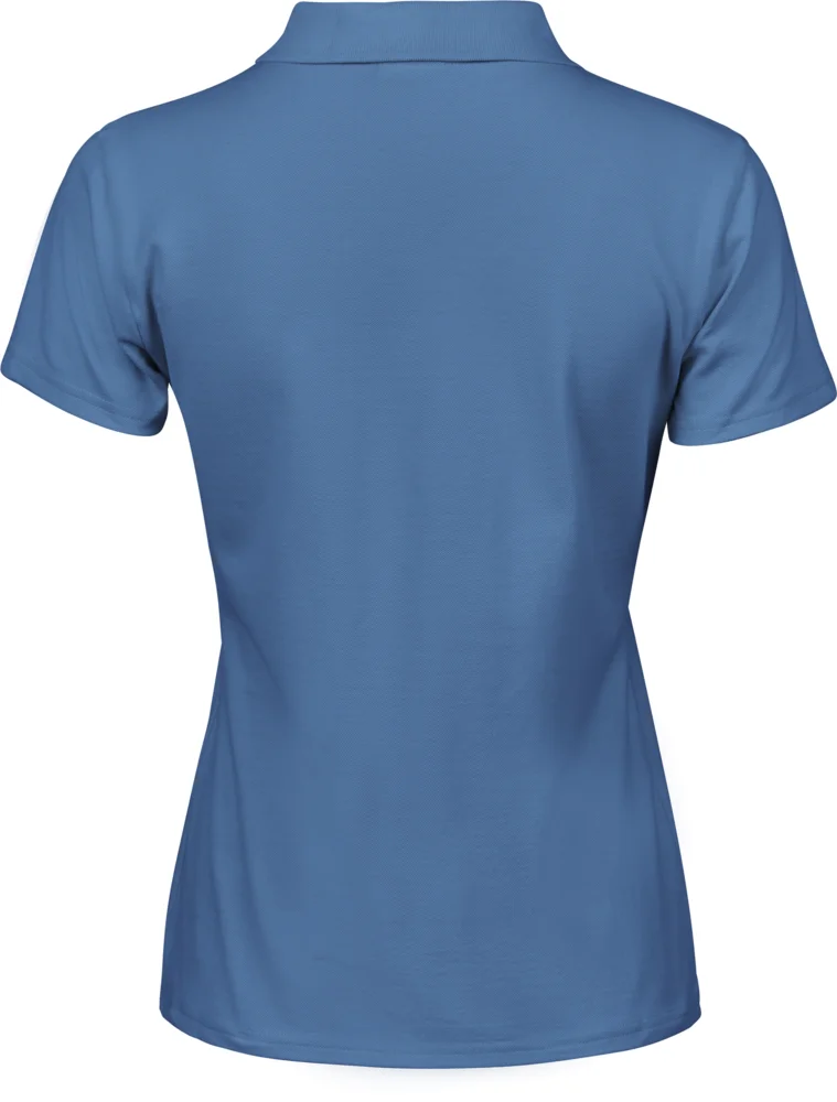 Schweres Damen Luxus Stretch Piqué Polo