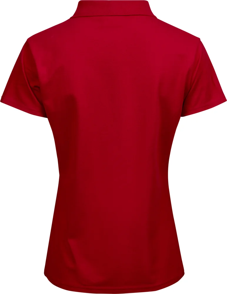 Schweres Damen Luxus Stretch Piqué Polo
