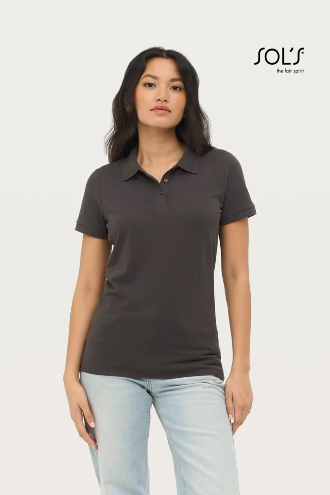 Heavy Ladies' Piqué Polo